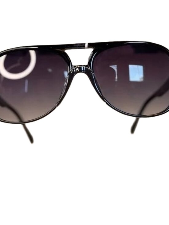 Kurt Geiger Black Aviator Sunglasses with Gradient Lenses main image 4